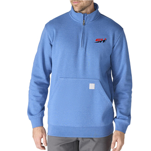Sweat-shirts légers de haute qualité à col montant, respirants, écologiques, en coton mélangé, pour hommes - Product Image 1