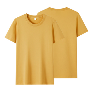 Camiseta Unisex 100% Algodón, Corte Holgado, Transpirable, Manga Corta, Verano, Casual, Lisa, Básica, OEM, Ajuste Relajado - Product Image 5