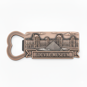 Manufacturer Custom Fine Detailed Antique Italy Zinc Alloy <b>Beer</b> Bottle Opener <b>Fridge</b> Magnet Portable Durable Classical Style - Product Image 2