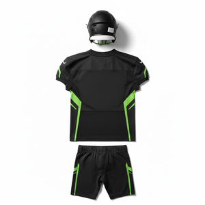 Uniforme de Fútbol Americano de Alta Densidad, Diseño Personalizado, Impresión por Sublimación, Material Transpirable, Ropa Deportiva Profesional - Product Image 2