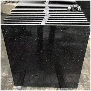 Dalles de sol en granit noir Galaxy sur mesure à prix abordable, comptoirs de cuisine en granit - Product Image 5