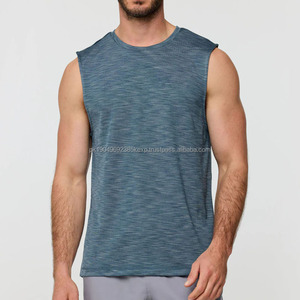 Débardeur de sport personnalisé OEM 3D pour hommes, en coton, pour la musculation et la remise en forme - Product Image 1