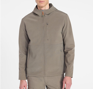 Multi Pocket <b>Men</b> Softshell <b>Jacket</b> <b>Smart</b> Phone Storage Sport Coat Utility Performance Athletic Outerwear Zip Up - Product Image 2