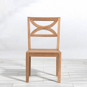 เก้าอี้พักผ่อนกลางแจ้งดีไซน์ทันสมัย ทำจากไม้สักแท้ แข็งแรง ทนทานต่อสภาพอากาศ เป็นมิตรกับสิ่งแวดล้อม เหมาะสำหรับโรงแรมและพื้นที่เชิงพาณิชย์ - Product Image 1