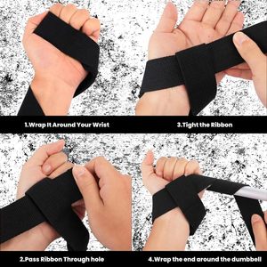 Custom Logo Adjustable Neoprene Wrist Strap Hook Loop Closure for Weight Lifting-Professional Protection Lightweight Non-Slip - Product Image 6