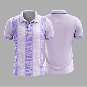 เสื้อยืดพิมพ์ลายเรขาคณิตสีดำน้ำเงิน ยูนิเซ็กซ์ ผ้าโพลีเอสเตอร์ 100% ระบายเหงื่อได้ดี ทรงปกติ น้ำหนักเบา แขนสั้น - Product Image 1