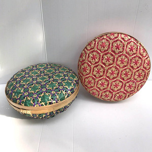 Lowest price for sale bamboo <b>gift</b> boxes luxury present storage box <b>hamper</b> hand-weave lid <b>basket</b> - Product Image 1