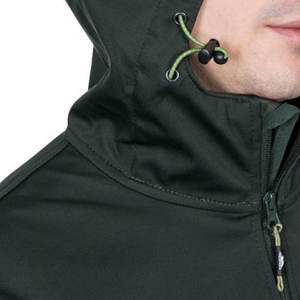 Chaqueta con Capucha Personalizada para Hombre, Verde Oscuro y Verde Claro, Informal, con Cremallera y Bolsillos, para Exteriores - Product Image 5