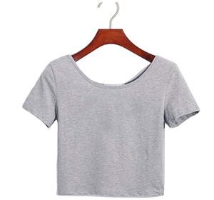 High Quality Breathable <b>Compressed</b> Women's Quick Dry O Neck Short Sleeve T Shirt Customized Terry Fabric Silk/Cotton Regular Fit - Product Image 3