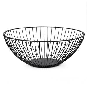 Corbeille à fruits en fil d'argent fait main, écologique, moderne, en forme de fleur, pour comptoir de cuisine - Product Image 4
