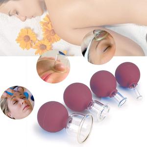 Kit de ventouses faciales personnalisables – Massage du visage par aspiration sous vide, ventouse faciale en silicone <span class=keywords><strong>anti</strong></span>-<span class=keywords><strong>cellulite</strong></span> pour les yeux et le visage - Product Image 4