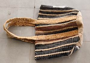 High Demand Braided <b>jute</b> promotional <b>bags</b> with two handle & cotton lining best for beach <b>shopping</b> <b>bags</b> eco friendly <b>jute</b> <b>bags</b> - Product Image 5