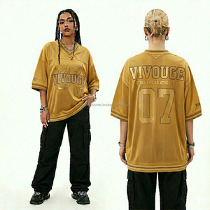 ชุดยูนิฟอร์มอเมริกันฟุตบอลแบบ OEM สั่งทำพิเศษ เสื้อกีฬาแขนกุดสำหรับผู้ชาย ระบายอากาศได้ดี ผ้าตาข่าย พิมพ์ลายแบบ Sublimation ชุดทีม ส่งออก - Product Image 5