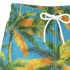 OEM <b>Men</b> Swim Shorts Quick Dry Polyester Beachwear Custom Printed Swim <b>Trunks</b> Wholesale <b>Men</b> Swim <b>Trunks</b> - Product Image 5