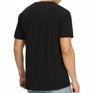 Vêtements pour hommes, t-shirts à manches courtes, 100% coton, broderie, logo imprimé, conception personnalisée OEM, uni - Product Image 5