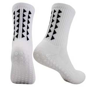 New Custom Quick-Dry Knee High Athletic <b>Socks</b> For Winter Sports Embroidered Logo Mesh Ventilation <b>Polyester</b>/Cotton Material - Product Image 2