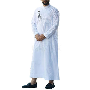 Vestido Elegante y Modesto para Eventos Formales, Nuevo Estilo, Alta Calidad, Silueta Recta, 100% Algodón, Material Suave para Hombre - Product Image 2
