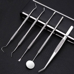 Juego de Instrumentos Dentales Manuales de Acero Inoxidable de Alta Calidad GRACEY CURETTE MULTICOLOR SCALER 7PC para Implantes Dentales GT-76 CE - Product Image 6
