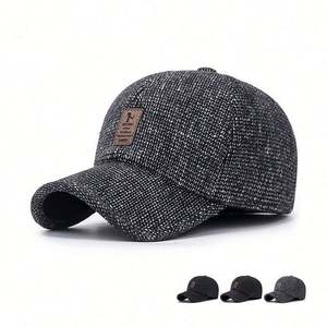 Gorra Deportiva de Otoño e Invierno para Hombres de Mediana Edad y Mayores, Gorra de Béisbol de Algodón para Ciclismo al Aire Libre, Estilo Urbano, Cálida y Protectora para los Oídos - Product Image 2