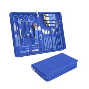 Luxurious Manicure Set 10 Piece Purple Zip <b>Case</b> Polished Stainless Steel Professional Durable Tools Essential Travel Hand Foot - Product Image 5