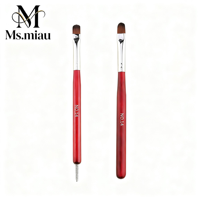 Pinceau double embout à pointe ronde pour vernis gel, stylo de nail art ultra-fin, aiguille à points, poils de Kolinsky, manche en bois, gel UV, OEM, personnalisé, vente en gros