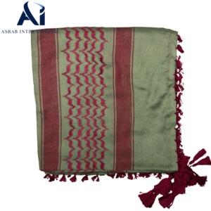 Écharpe Arafat de qualité supérieure, élégante, Keffiyeh Kufiya, écharpe arabe Shemagh, douce, légère, respirante, unisexe, tendance - Product Image 4