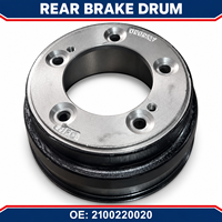 Tambour de frein arrière 2100220020 pour JAC N35 N25 Shuailing X Truck, ensemble de tambour de frein, pièces détachées automobiles en gros
