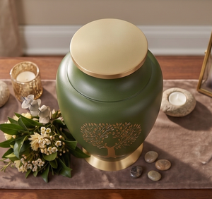 Urna Funeraria Personalizada con Diseño de Árbol, Hecha a Mano, Elegante, Moderna y Decorativa, Urnas Personalizadas para Cenizas Humanas - Product Image 5