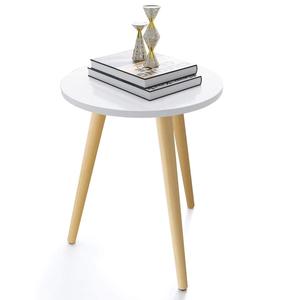 Traditional Wood Side <b>Table</b> End <b>Table</b> Coffee <b>Table</b> 3 Legged Antique Wooden Accent <b>Table</b> Eco-Friendly Home Office Living Room - Product Image 1