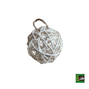 Adornos de árbol de Navidad de ratán tejido, artesanía vietnamita auténtica para decoración festiva de temporada y decoración de habitaciones. - Product Image 2