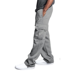 Pantalones y pantalones para hombre con logotipo personalizado, pantalones para correr, pantalones de chándal en blanco, pantalones Cargo con cordón deportivo para gimnasio para hombre - Product Image 2