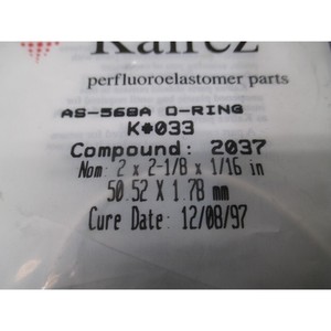 โอริง คาลเรซ AS-568A รุ่น K # 033 คอมพาวด์: 2037, 107357 - อุปกรณ์และชิ้นส่วนเซมิคอนดักเตอร์ระดับโลกที่เชื่อถือได้ที่ - Product Image 3