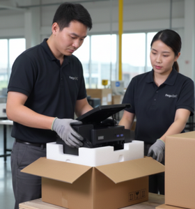 Fargo HDP5000 Retransfer Printer with Lamination Stock <b>Waterproof</b>/Weatherproof USB & Ethernet 1-Year Warranty - Product Image 2