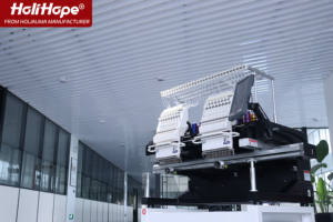 Máquina de Bordar Económica con Garantía de 10 Años, Alta Calidad, 400*500mm, 1200 Spm, <span class=keywords><strong>2</strong></span> <span class=keywords><strong>Cabezales</strong></span>, Computadora, para Gorras, Tipo Brother - Product Image 3