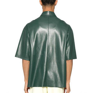 Camisas de Cuero para Hombre, Material Duradero de Primera Calidad, Estilo Clásico, Ajuste Cómodo para Oficina y Uso Diario - Product Image 2