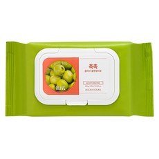 Holika Holika Daily Fresh Moist Olive Scented Cleansing Tissue 300g 60 Pieces 1 Pack Discounted! - Product Image 1