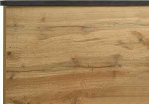 Cadre de lit double TNT en pin massif traditionnel avec tête de lit durable de 52 pouces en brun patiné et finition en pin naturel - Product Image 6