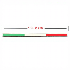 Para <span class=keywords><strong>Ferrari</strong></span> bandera italiana insignia 599 360 430 458 488 California 812 <span class=keywords><strong>F12</strong></span> 296 SF90 accesorio calcomanía - Product Image 1