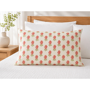 Premium Cotton Linen Floral <b>Cushion</b> <b>Cover</b> | Soft Printed Decorative Pillow <b>Cover</b> | Elegant Decorative Throw Pillow <b>Cover</b> - Product Image 4