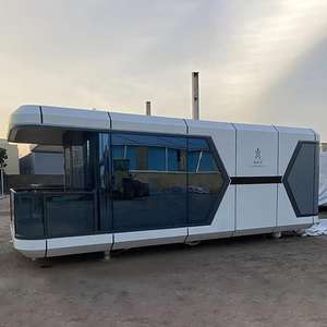 Casa Cápsula Prefabricada Portátil, Ecológica, de Lujo, para Hotel o Resort, Casa Cápsula Espacial Móvil - Product Image 1