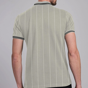 เสื้อยืดวิ่งสไตล์เฮฟวี่เวทแบบซับลิเมชั่น เสื้อโปโลชายแบบซับลิเมชั่นสำหรับเล่นกอล์ฟ เสื้อยืดกีฬาสำหรับฤดูร้อน - Product Image 5