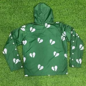 Sudadera con capucha de calidad premium para unisex con cremallera, 100% algodón polar, 350 GSM, al por mayor - Product Image 6
