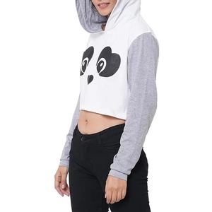 Nouveau Crop Top Élégant et Abordable, Meilleure Vente, Nouvelle Arrivée, Tendances Mode, Crop Tops à Capuche pour Femmes, Grande Taille, Respirant - Product Image 5