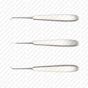 Ensemble de 3 instruments chirurgicaux dentaires en acier inoxydable Warwick-James Root Elevator pour extraction dentaire et chirurgie buccale - Product Image 3