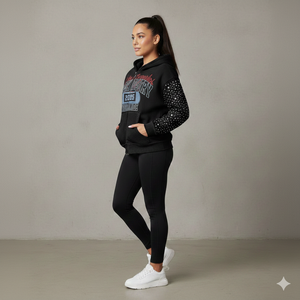 Ranzia Industry Factory Wholesale Custom Men's Hoodies 100%Price Men’s Zip Hoodie Cotton Distressed Embroidery Printing Hoodie - Product Image 3