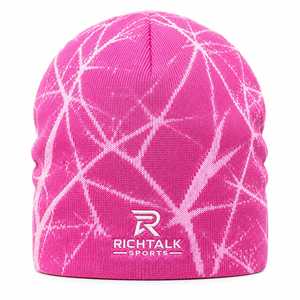 Trending <b>Beanie</b> Computer Knitted 100% Cotton Geometric Pattern Winter Outdoor Cycling Hat Breathable <b>Waterproof</b> Unisex Adult - Product Image 2