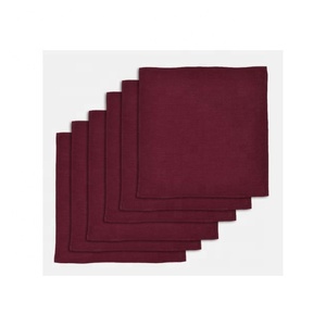 100% serviettes en tissu de cuisine bio décontracté écologique et durable pur coton pour le dîner de mariage Restaurant Hôtel et compagnie aérienne - Product Image 3
