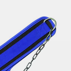 Custom Logo Neoprene Waist Support <b>Belt</b> with Chain Closure Adjustable for Weight Lifting Strength Training Unisex Dip Weighted - Product Image 6