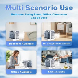 Mini-refroidisseur d'air USB, ventilateur de bureau, humidificateur portable à 3 vitesses - Product Image 5