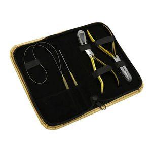 Herramientas y kits profesionales para extensiones de cabello Fusion, kit de instalación de última tendencia para peinados, kit de herramientas de lujo para extensiones de cabello. - Product Image 6